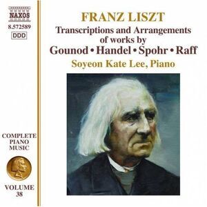 Transcriptions of Pieces By Handel Gounod Raff
